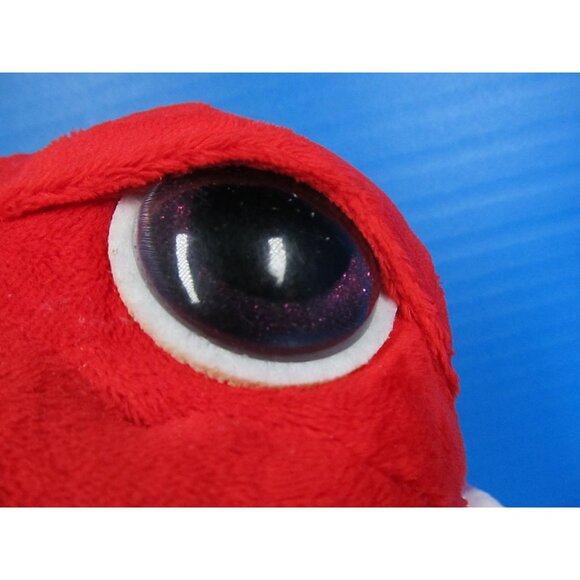 First & Main Red Plush Turtle Stuffed Animal With Heart Pattern Shell V-Day - Picture 3 of 8